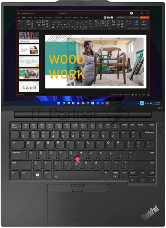 Lenovo ThinkPad E14 Gen 5 AMD Ryzen 5 7430U 2300MHz/14/1920x1200/24GB/512GB SSD/AMD Radeon RX Vega 7/Wi-Fi/Bluetooth/Без ОС (21JR005RGQ_24) Black