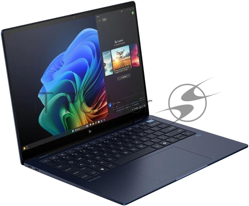 Ноутбук HP EliteBook Ultra G1q8 Snapdragon X Plus X1P-42-100 16Gb SSD512Gb Intel Arc 14 WUXGA (2240x1400)/ENGKBD Windows 11 Pro 64 dk.blue WiFi BT Cam (9M4E6AT)