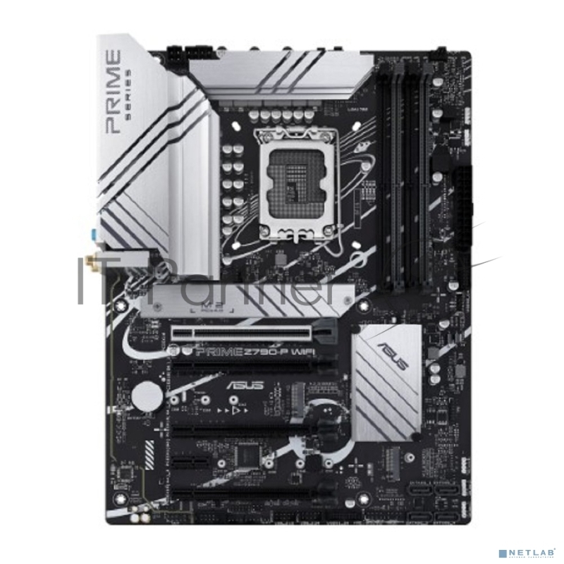 Материнская плата ASUS PRIME Z790-P WIFI, LGA 1700, Intel Z790, 4xDDR5, 4xSATA, 3xM.2 PCIe 4.0 x4, 1xPCIe 5.0 x16, 3xPCIe x4, 1xPCIe x1, 1xHDMI, 1xDP, 1xUSB-C 3.2 Gen 2, 1xUSB 3.2 Gen 2, 2xUSB 3.2 Gen 1, 4xUSB 2.0, 1x 2.5Gb LAN, 3x3.5 мм, 7.1, ATX