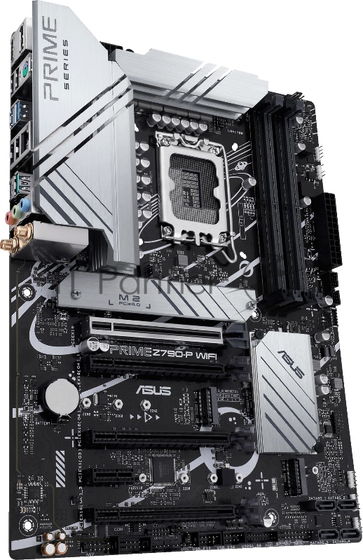 Материнская плата ASUS PRIME Z790-P WIFI, LGA 1700, Intel Z790, 4xDDR5, 4xSATA, 3xM.2 PCIe 4.0 x4, 1xPCIe 5.0 x16, 3xPCIe x4, 1xPCIe x1, 1xHDMI, 1xDP, 1xUSB-C 3.2 Gen 2, 1xUSB 3.2 Gen 2, 2xUSB 3.2 Gen 1, 4xUSB 2.0, 1x 2.5Gb LAN, 3x3.5 мм, 7.1, ATX