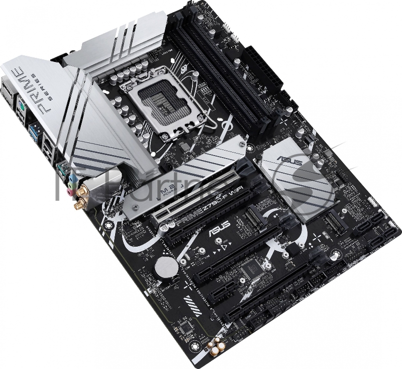 Материнская плата ASUS PRIME Z790-P WIFI, LGA 1700, Intel Z790, 4xDDR5, 4xSATA, 3xM.2 PCIe 4.0 x4, 1xPCIe 5.0 x16, 3xPCIe x4, 1xPCIe x1, 1xHDMI, 1xDP, 1xUSB-C 3.2 Gen 2, 1xUSB 3.2 Gen 2, 2xUSB 3.2 Gen 1, 4xUSB 2.0, 1x 2.5Gb LAN, 3x3.5 мм, 7.1, ATX