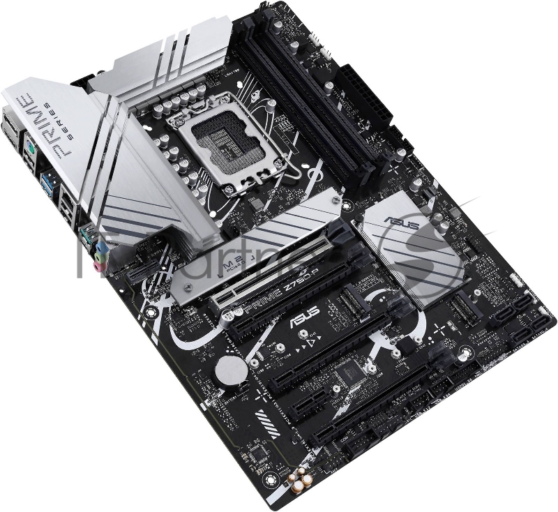 Материнская плата ASUS PRIME Z790-P, LGA 1700, Intel Z790, 4xDDR5, 4xSATA, 3xM.2 PCIe 4.0 x4, 1xPCIe 5.0 x16, 3xPCIe x4, 1xPCIe x1, 1xHDMI, 1xDP, 1xUSB-C 3.2 Gen 2x2, 1xUSB 3.2 Gen 2, 2xUSB 3.2 Gen 1, 4xUSB 2.0, 1x 2.5Gb LAN, 3x3.5 мм, 7.1, ATX