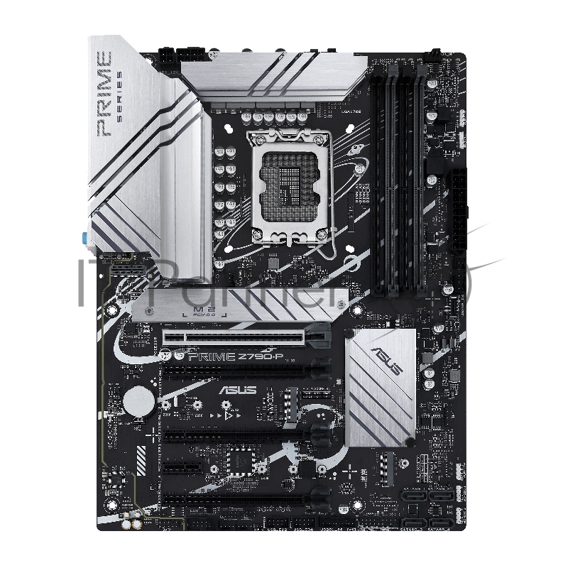 Материнская плата ASUS PRIME Z790-P, LGA 1700, Intel Z790, 4xDDR5, 4xSATA, 3xM.2 PCIe 4.0 x4, 1xPCIe 5.0 x16, 3xPCIe x4, 1xPCIe x1, 1xHDMI, 1xDP, 1xUSB-C 3.2 Gen 2x2, 1xUSB 3.2 Gen 2, 2xUSB 3.2 Gen 1, 4xUSB 2.0, 1x 2.5Gb LAN, 3x3.5 мм, 7.1, ATX