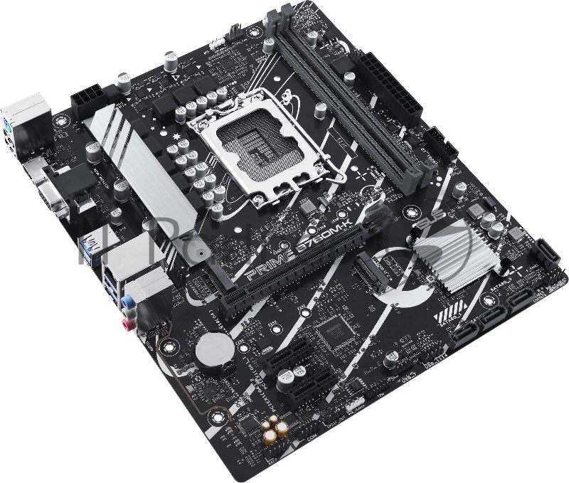 Материнская плата ASUS PRIME B760M-K, LGA 1700, Intel B760, 2xDDR5, 4xSATA, 2xM.2, 1xPCIe 4.0 x16, 2xPCIe x1, 1xHDMI, 1xVGA, 1x 2.5Gb LAN, 2xUSB-A 3.2 Gen 1, 2xUSB-A 2.0, 3x3.5 мм, 7.1, mATX