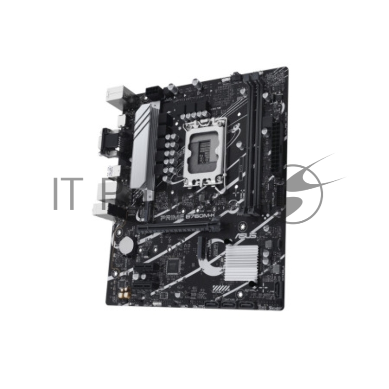 Материнская плата ASUS PRIME B760M-K, LGA 1700, Intel B760, 2xDDR5, 4xSATA, 2xM.2, 1xPCIe 4.0 x16, 2xPCIe x1, 1xHDMI, 1xVGA, 1x 2.5Gb LAN, 2xUSB-A 3.2 Gen 1, 2xUSB-A 2.0, 3x3.5 мм, 7.1, mATX