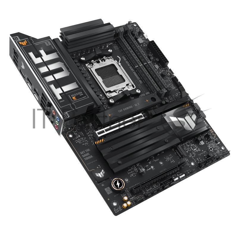 Материнская плата ASUS TUF GAMING X870-PLUS WIFI, AM5, AMD X870, 4xDDR5, 2xSATA, 4xM.2, 1xPCIe 5.0 x16, 1xPCIe 4.0 x4, 1xHDMI, 1xUSB-C 3.2 Gen 2, 1xUSB-C 3.2 Gen 2x2, 2xUSB-C 4.0, 1x 2.5Gb LAN, 1xUSB-A 2.0, 3xUSB-A 3.2 Gen 2, 4xUSB-A 3.2 Gen 1, 5x3.5