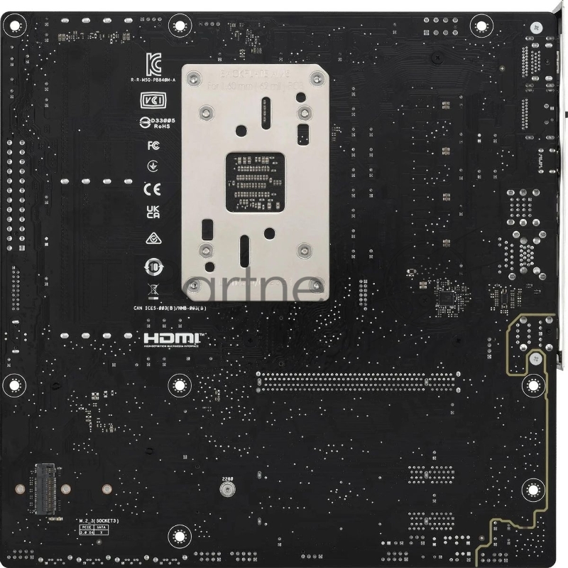 Материнская плата ASUS PRIME B840M-A-CSM, AM5, AMD B840, 4xDDR5, 4xSATA, 3xM.2, 1xPCI-E 4.0 x16, 2xPCI-E 3.0 x16, 1xRealtek 2.5Gb LAN, 2xUSB-A 10Gbps, 1xUSB-C 5Gbps, 4xUSB-A 2.0, 3x3.5 мм, 7.1, micro-ATX