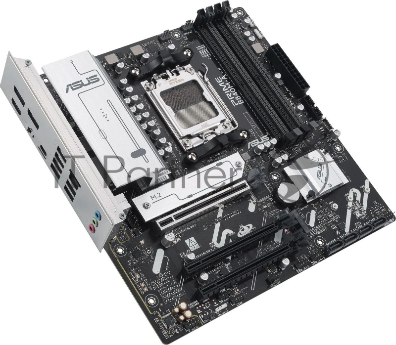 Материнская плата ASUS PRIME B840M-A-CSM, AM5, AMD B840, 4xDDR5, 4xSATA, 3xM.2, 1xPCI-E 4.0 x16, 2xPCI-E 3.0 x16, 1xRealtek 2.5Gb LAN, 2xUSB-A 10Gbps, 1xUSB-C 5Gbps, 4xUSB-A 2.0, 3x3.5 мм, 7.1, micro-ATX