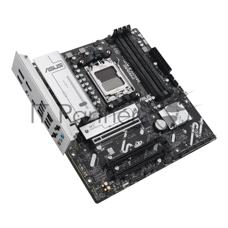 Материнская плата ASUS PRIME B840M-A WIFI, AM5, AMD B840, 4xDDR5, 4xSATA III, 3xM.2, 1xPCIe 4.0 x16, 2xPCIe 3.0 x16 (x1), 2xDP, 1xHDMI, 1x 2.5Gb LAN, Wi-Fi 6E, 2xUSB-A 10Gbps, 1xUSB-C 5Gbps, 4xUSB-A 2.0, 3x3.5 мм, 7.1, micro-ATX