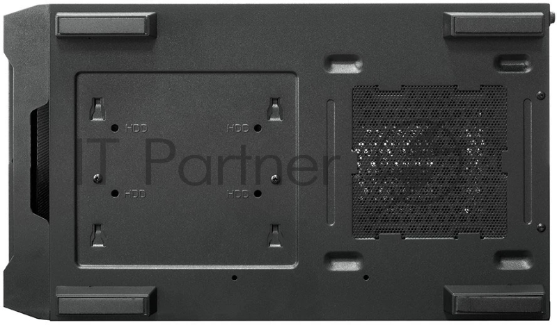 Компьютерный корпус XASTRA A400M 0F Black mATX/Mesh/Screwless TG+Mesh/ no fans/ A400M-0F