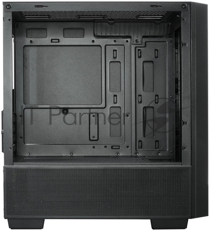 Компьютерный корпус XASTRA A400M 0F Black mATX/Mesh/Screwless TG+Mesh/ no fans/ A400M-0F