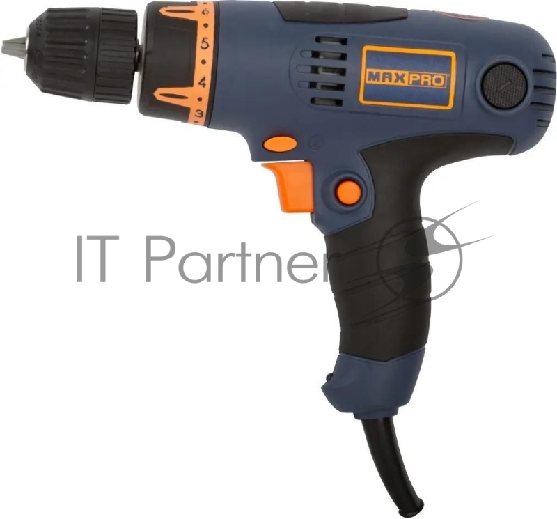 Дрель-шуруповерт Max-Pro MPED320VUF 320Вт патрон:быстрозажимной