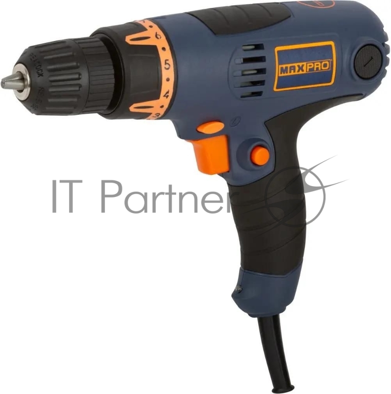 Дрель-шуруповерт Max-Pro MPED320VUF 320Вт патрон:быстрозажимной