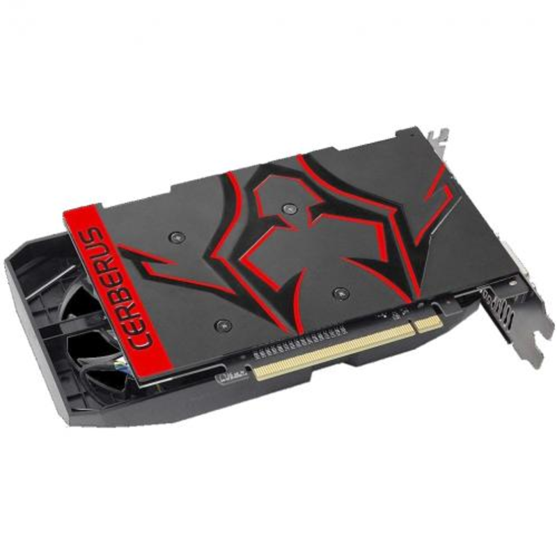 Видеокарта ASUS GeForce GTX 1050 Ti 4ГБ CERBERUS-GTX1050TI-O4G (GeForce GTX 1050 Ti, DDR5, DVI, HDMI, DP) (PCI-E)