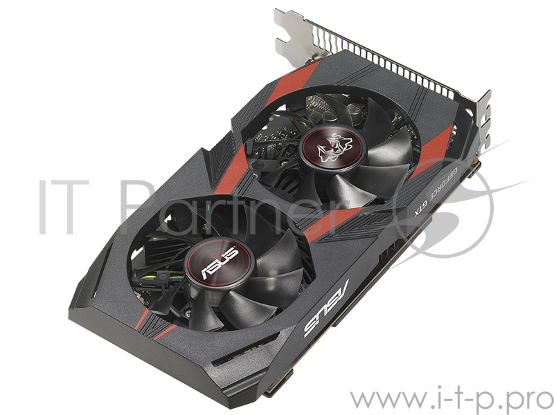 Видеокарта ASUS GeForce GTX 1050 Ti 4ГБ CERBERUS-GTX1050TI-O4G (GeForce GTX 1050 Ti, DDR5, DVI, HDMI, DP) (PCI-E)