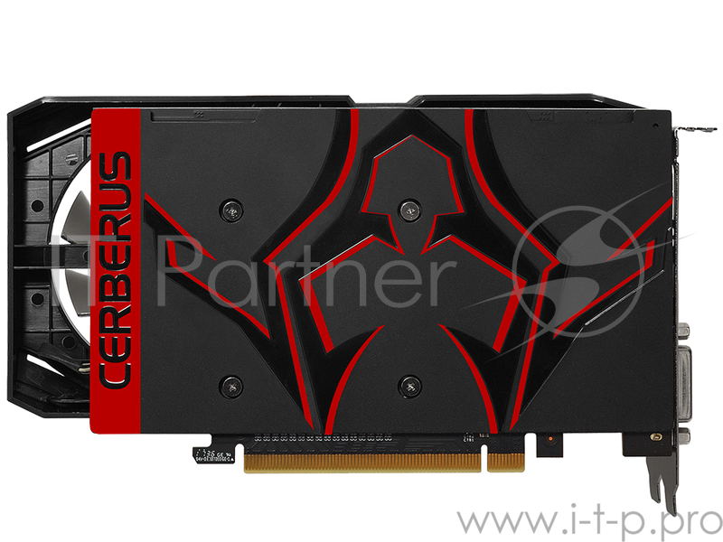Видеокарта ASUS GeForce GTX 1050 Ti 4ГБ CERBERUS-GTX1050TI-O4G (GeForce GTX 1050 Ti, DDR5, DVI, HDMI, DP) (PCI-E)