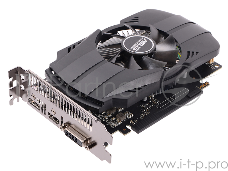 Видеокарта ASUS GeForce GTX 1050 2ГБ PH-GTX1050-2G (GeForce GTX 1050, DDR5, DVI, HDMI, DP) (PCI-E)