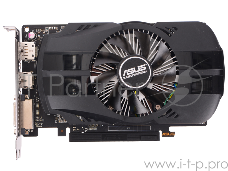 Видеокарта ASUS GeForce GTX 1050 2ГБ PH-GTX1050-2G (GeForce GTX 1050, DDR5, DVI, HDMI, DP) (PCI-E)