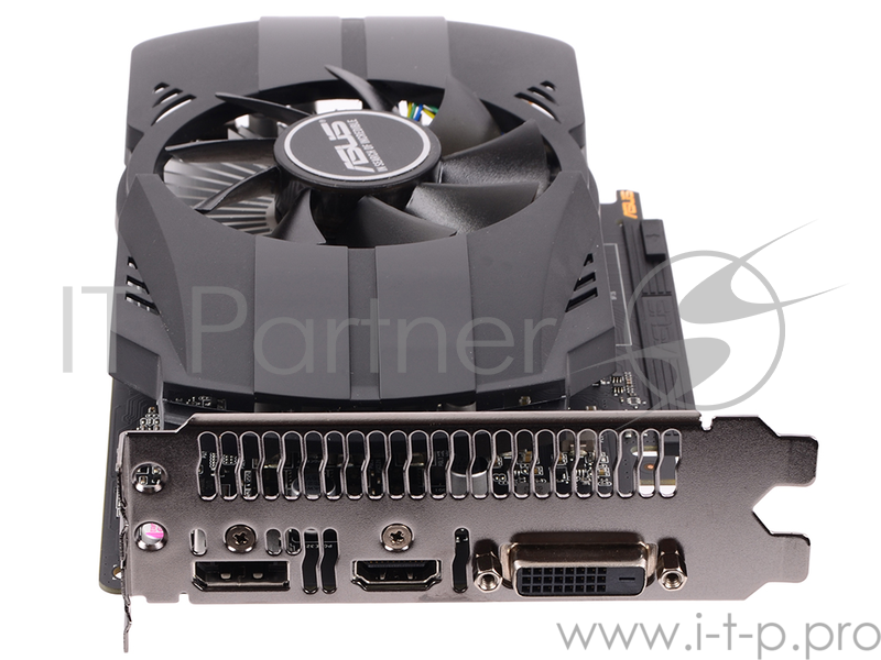 Видеокарта ASUS GeForce GTX 1050 2ГБ PH-GTX1050-2G (GeForce GTX 1050, DDR5, DVI, HDMI, DP) (PCI-E)