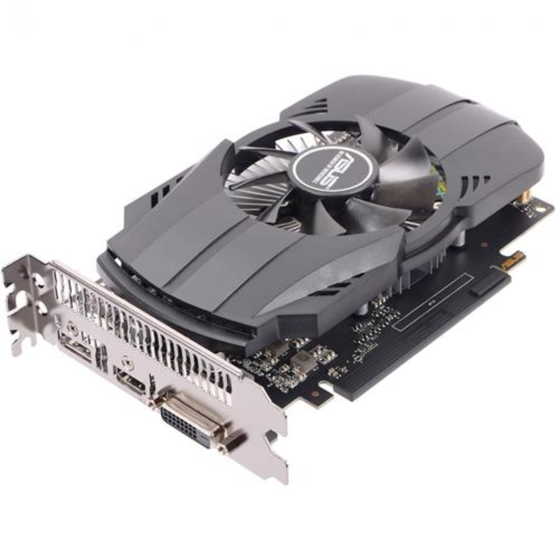 Видеокарта ASUS GeForce GTX 1050 2ГБ PH-GTX1050-2G (GeForce GTX 1050, DDR5, DVI, HDMI, DP) (PCI-E)