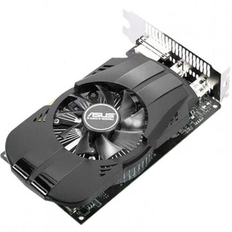 Видеокарта ASUS GeForce GTX 1050 2ГБ PH-GTX1050-2G (GeForce GTX 1050, DDR5, DVI, HDMI, DP) (PCI-E)