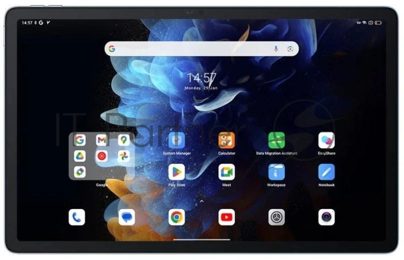 Планшет Blackview MEGA 1 11.5 1200x2000, MT8781, 8-ядерный, 8GB, 256GB, WI-FI, LTE, Android 13, голубой