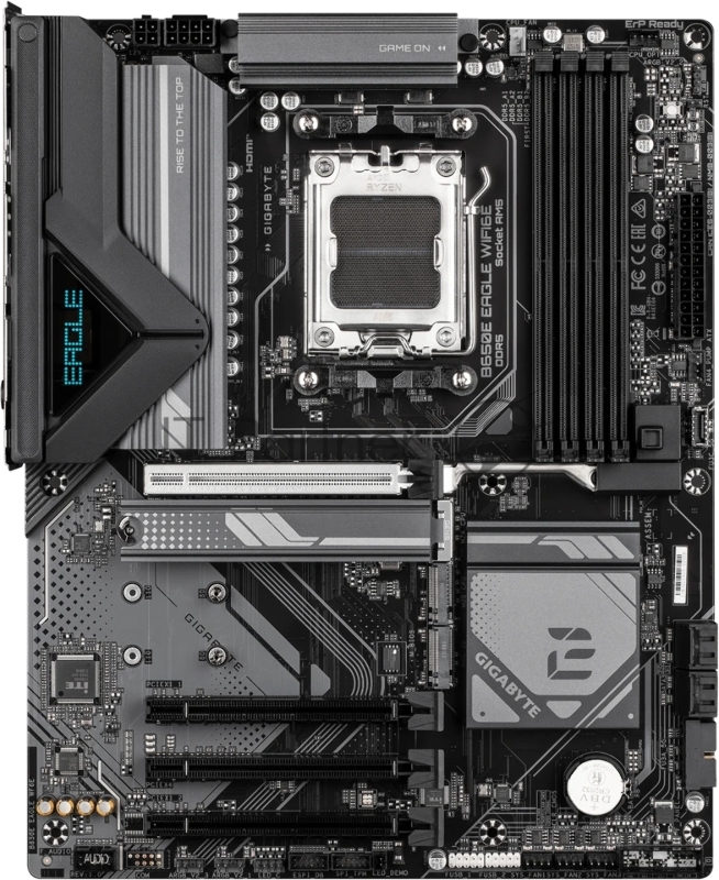 Материнская плата Gigabyte B650E EAGLE WF6E Socket AM5 AMD B650 4xDDR5 ATX AC`97 8ch(7.1) GbLAN RAID+HDMI+DP