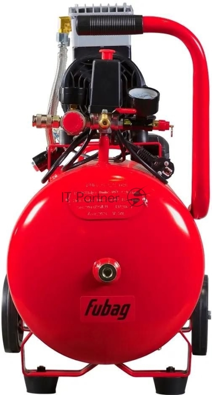 Компрессор поршневой Fubag OLS 250/50 CM2 безмасляный 250л/мин 50л 1500Вт красный/черный