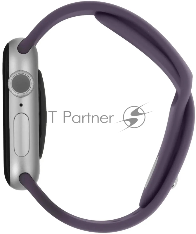 Смарт-часы Apple Watch Series 11 A3331 42мм OLED корп.серебристый Sport Band рем.фиолетовый разм.брасл.:S/M (MEU64LW/A)