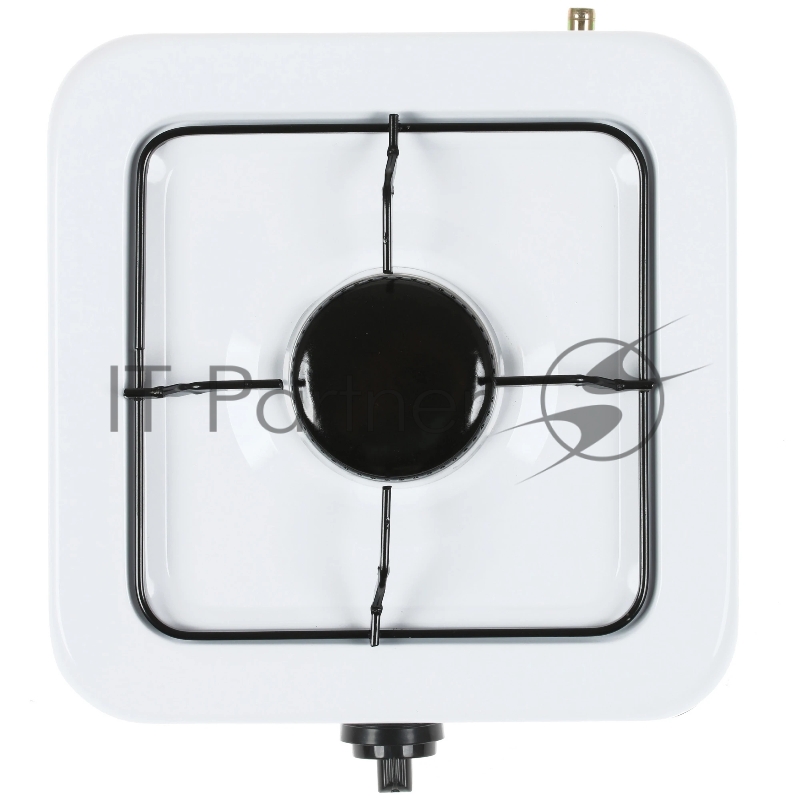 Плита газовая Centek CT-1520 (белый), 1 конфорка, сменная форсунка баллон/магистраль