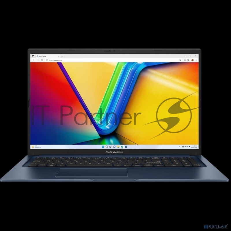 Ноутбук ASUS Vivobook 17 X1704VA-AU880 Quiet Blue (90NB13X2-M00BN0)