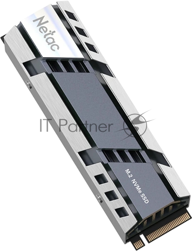 Накопитель SSD M.2 Netac 1.0Tb NV150HK Series <NT01NV150HK-1T0-E4X> Retail (PCI-E 5.0 x4, up to 13000/8000MBs, 3D NAND, DRAM, 600TBW, NVMe 2.0, 22х80mm, heatsink)