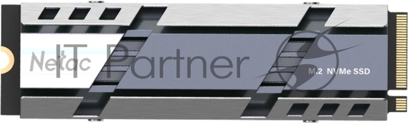 Накопитель SSD M.2 Netac 1.0Tb NV150HK Series <NT01NV150HK-1T0-E4X> Retail (PCI-E 5.0 x4, up to 13000/8000MBs, 3D NAND, DRAM, 600TBW, NVMe 2.0, 22х80mm, heatsink)
