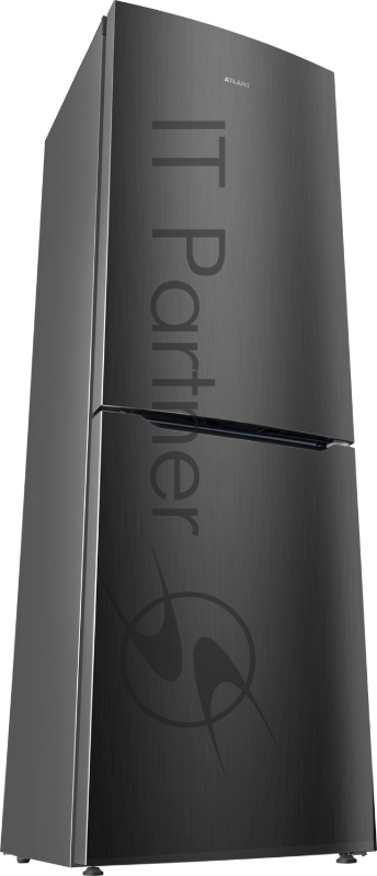 Холодильник Atlant XM 6623-159 черный металлик двухкамерный 182/159л морозилка снизу