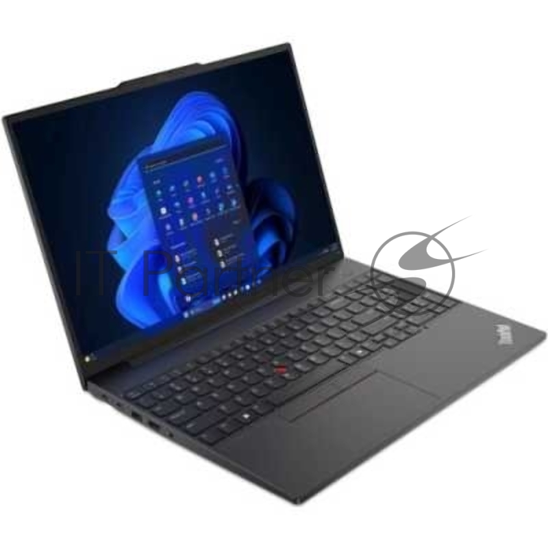 Ноутбук Lenovo ThinkPad E16 G2 16 (1920x1200) IPS, Ryzen 5 7535HS, 16GB DDR5,512GB SSD, AMD Radeon, FHD Cam, RTL8852BE,FPR,3 Cell 47Whr, BKLT KB ENG, No OS, 1Y ( EN_kbd , 3pin cable)