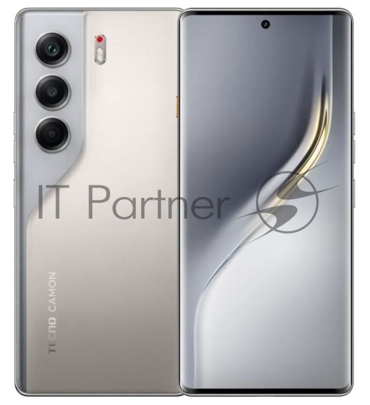 Смартфон Tecno Camon 40 Pro 5G, CM7, 8/256Gb, титановый