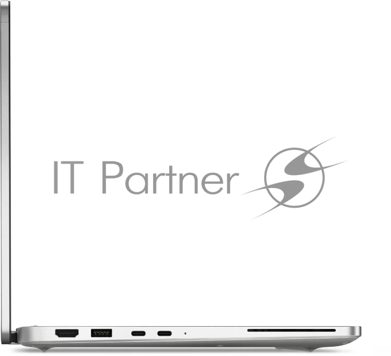 Ноутбук DELL PRO 13 Plus Intel Core Ultra 7 268V 2200MHz/13.3/1920x1200/32GB/20 SSD/Intel Arc Graphics/Wi-Fi/Bluetooth/Windo 11 Pro (Pro13Plus-722_Win11P) Silver