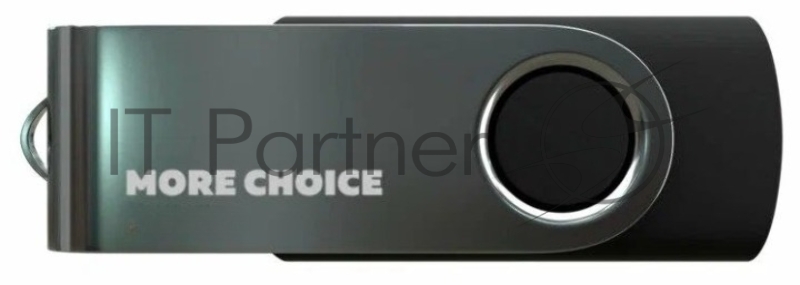 Флеш диск MORE CHOICE MF32-4 (4610196407604), 32GB, USB 2.0, R/W 30/10, черный