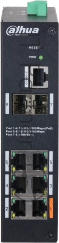 Коммутатор Dahua DH-HS4208-4GT-90 управляемый