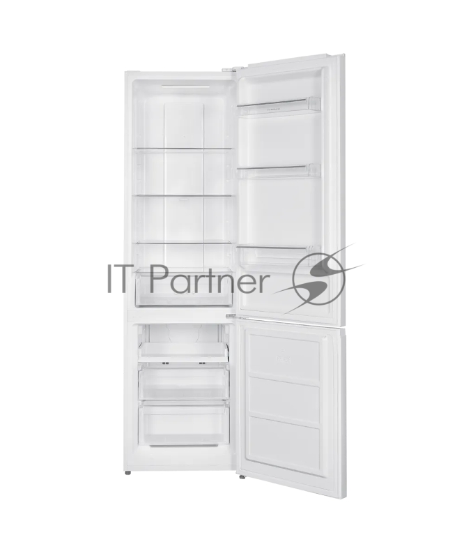 Холодильник Kuppersberg RFCN 2014 W, High-Tech, отдельностоящий, объем 349 л (252+97), инверторный компрессор, электронное управление, Total No Frost, LED дисплей, LED подсветка, супер заморозка, супер охлаждение, зона свежести, энергоэффективность А