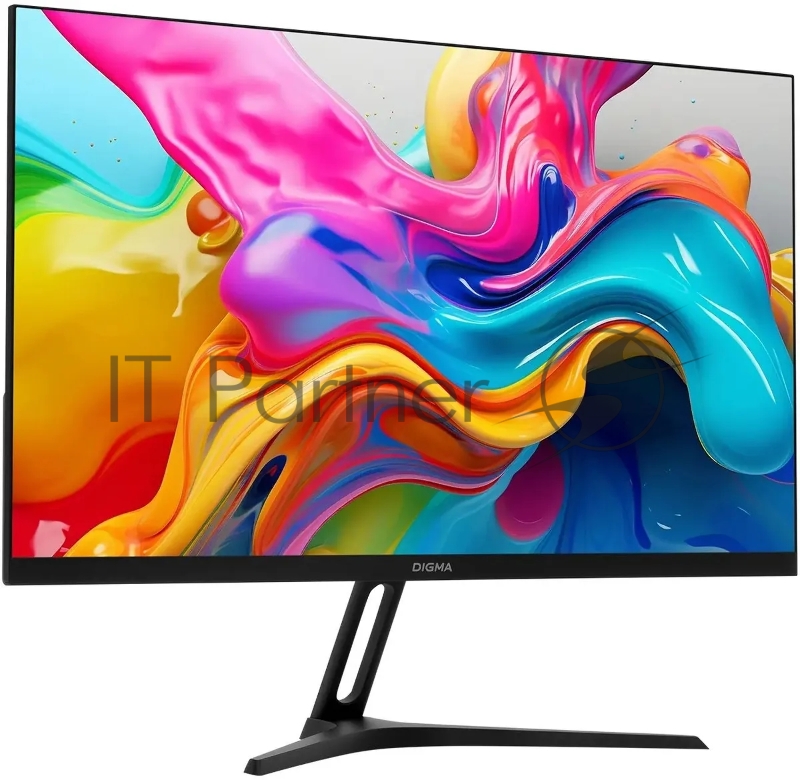 Монитор 23.8 Digma Progress 24P504F IPS 1920x1080, 100 Гц, 5 мс, 16:9, 250 кд/м², 1xHDMI, 1xDP, 1xVGA, 2x2 Вт, черный