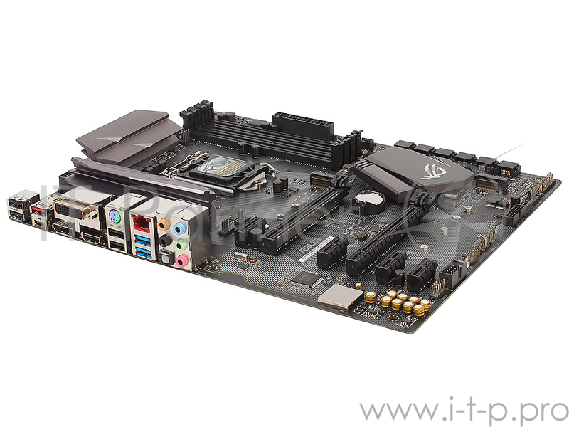 Мат. плата Socket1151 ASUS STRIX B250F GAMING (iB250, 4xDDR4, M.2, SATA III, 2xPCI-E, DVI, HDMI, DP, 1Гбит LAN, USB3.1, ATX)