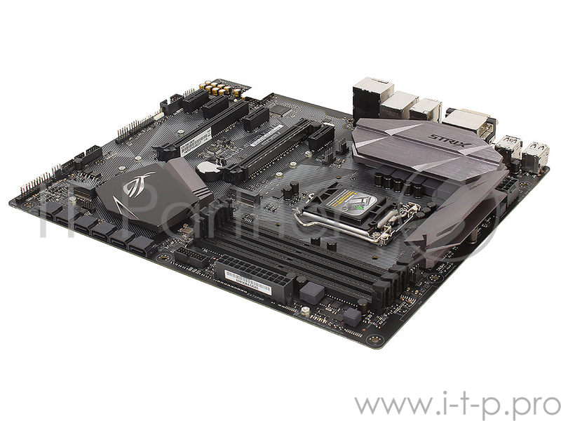 Мат. плата Socket1151 ASUS STRIX B250F GAMING (iB250, 4xDDR4, M.2, SATA III, 2xPCI-E, DVI, HDMI, DP, 1Гбит LAN, USB3.1, ATX)
