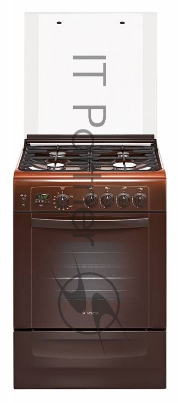 Плита газовая Gefest ПГ 6100-04 0003 коричневый, конфорок 4 шт, духовка 52 л, 60 см x 85 см x 60 см