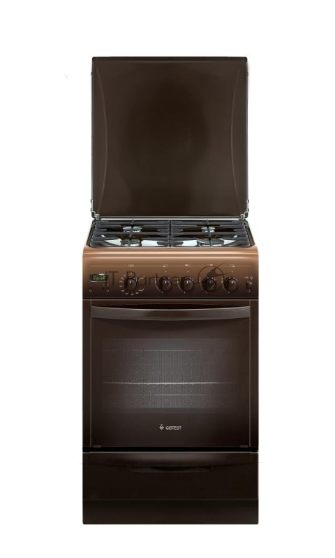 Плита газовая Gefest ПГ 5100-03 0001 коричневый, конфорок 4 шт, духовка 52 л, 50 см x 85 см x 58.5 см