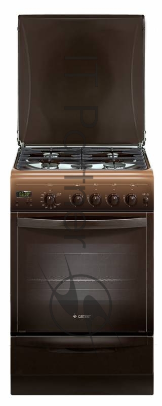 Плита газовая Gefest ПГ 5100-03 0001 коричневый, конфорок 4 шт, духовка 52 л, 50 см x 85 см x 58.5 см