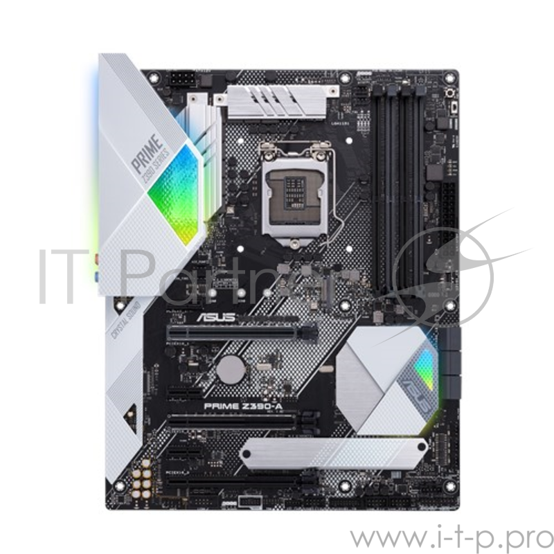 Мат. плата Socket1151 ASUS PRIME Z390-A (iZ390, 4xDDR4, M.2, SATA III, RAID, 3xPCI-E, HDMI, DP, 1Гбит LAN, USB3.1, ATX)