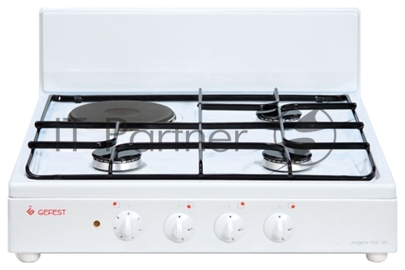 Плита комбинированная Gefest ПГЭ 910-01 белый