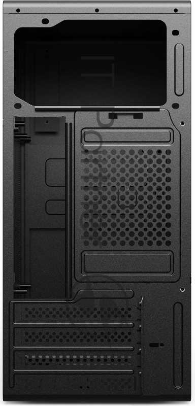 Компьютерный корпус CBR mATX Minitower V203, без БП, 1*USB 3.0, 1*USB 2.0, HD Audio+Mic, Black PCC-MATX-V203-WPSU