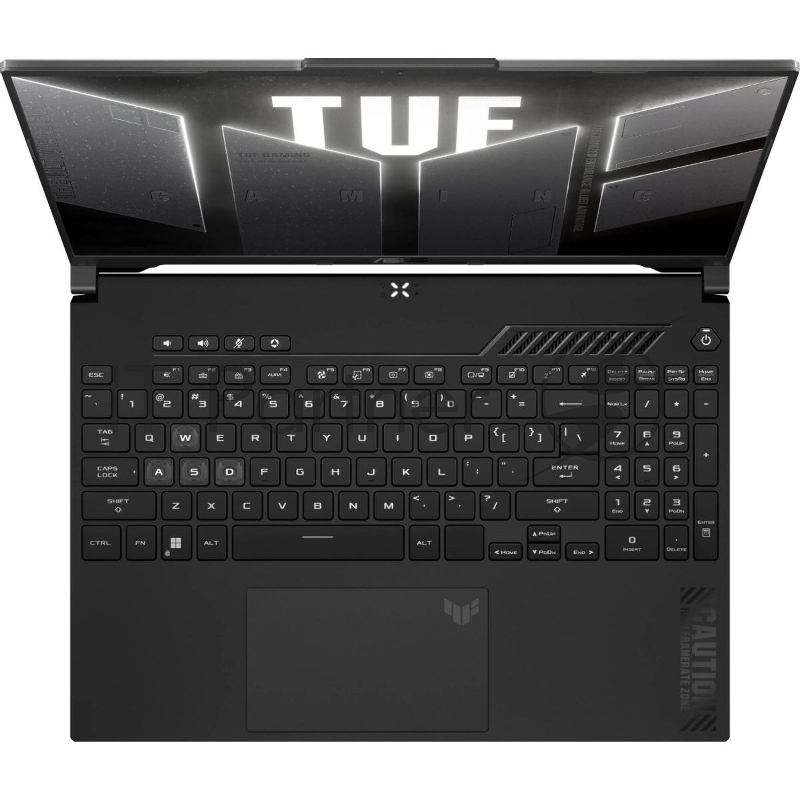Ноутбук Asus TUF Gaming F16 FX607VJB-RL103 Core 5 210H 16Gb SSD512Gb NVIDIA GeForce RTX 3050 6Gb 16 IPS WUXGA (1920x1200) без ОС grey WiFi BT Cam (90NR0MZ6-M005K0)
